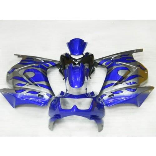 Wotefusi Bodywork Fairing Motorcycle ABS Painted For ZX 250 2007-2009 2008 (C)