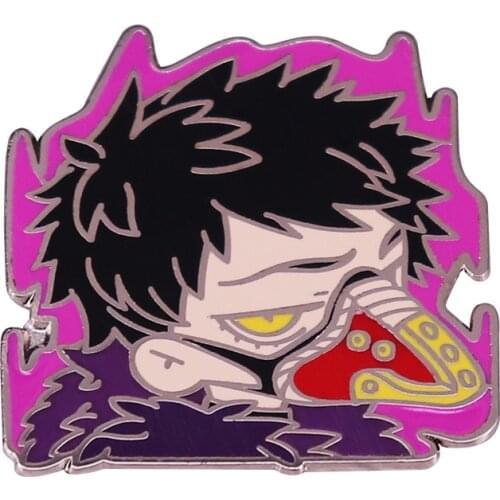 Anime Lovers Accessories My Hero Academia Overhaul Chisaki Kai Cartoon Enamel Metal Clothes Bag Hat Coats Lapel Badge Brooch Pin