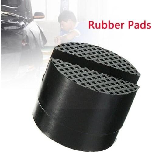 Parts Rubber Support Pads Car Slotted Frame Pads Lifting Rails Floor Rubber Adapter Jack V3G8