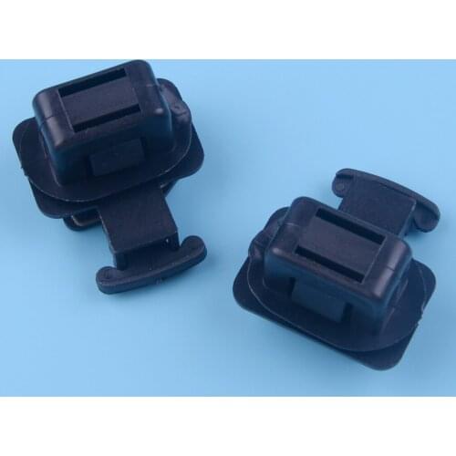 DWCX Black 2pcs Rear Seat Cushion Pad Clip 82137-SDA-003 Fit For Acura TSX TL Honda Insight Accord