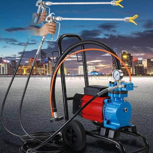 Electric Spraying Machine High Pressure Airless Spray Emulsion Paint Coating Paint Stainless Steel Structure Decoration Tool