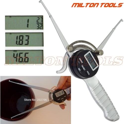 150mm 6" inside caliper spring loaded electronic digital LCD External inside Caliper ID Digital Electronic Gauge Caliper