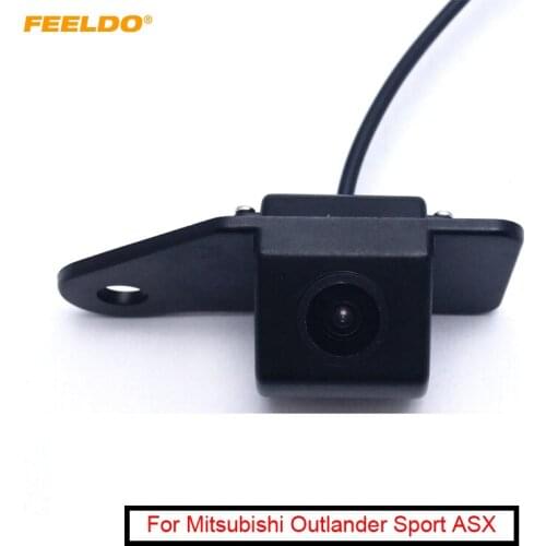 FEELDO 1Set Car Reversing Rear View Camera For Mitsubishi Outlander Sport ASX RVR 2011~2015 Waterproof #AM4822