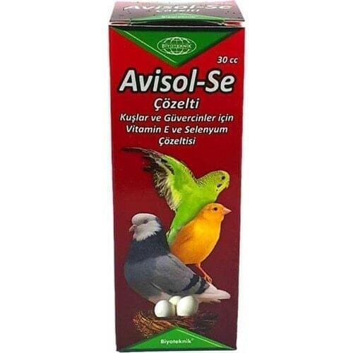 Canary E - H Vitamin and Selenium Avisol - Se