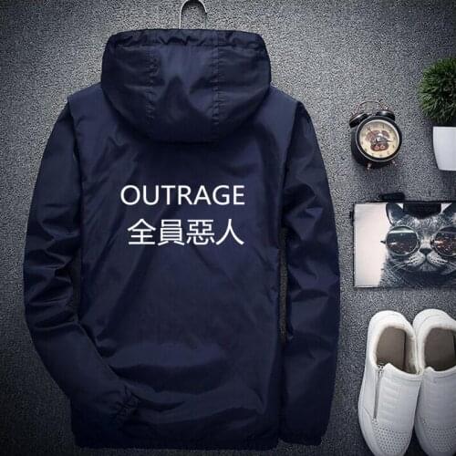 Windbreaker Jacket Men 2019 Autumn Fashion Jacket Men/Women Hooded Casual Jackets Male Jacket Coat Men Thin Coat Outwear