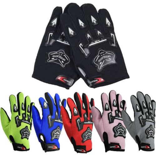 Outdoor Sports Full finger Gloves for Mens Running Bicycle Riding Climbing Cycle MX ATV Quad Dirt Trail Pit Bike BMX DH Cycling