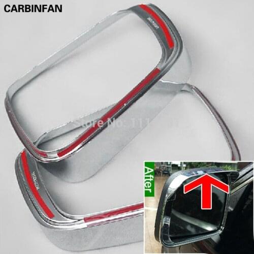New Arrival Rearview Mirror Guards ABS Chrome 2pcs/lot Fits For Jeep Grand Cherokee 2013 2014