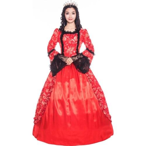 18th Century Marie Antoinette Dresses Renaissance Medieval Long Renaissance Clothing Store
