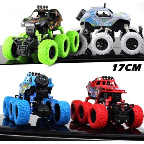 Hot Racing Alloy Pull Back Climbing Off-road Model 6 Wheel Shock Big Foot Blaze Car Childrens Metal Toy Car for Children Gifts
