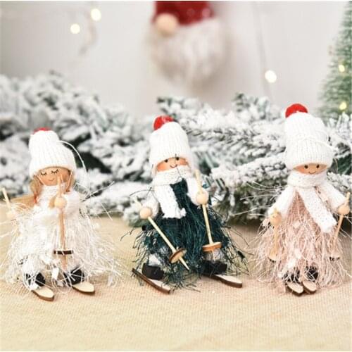 Christmas Decoration Ski Doll Doll 2012 New Year Decoration Christmas Tree Decoration Pendant Merry Christmas Natale Noel