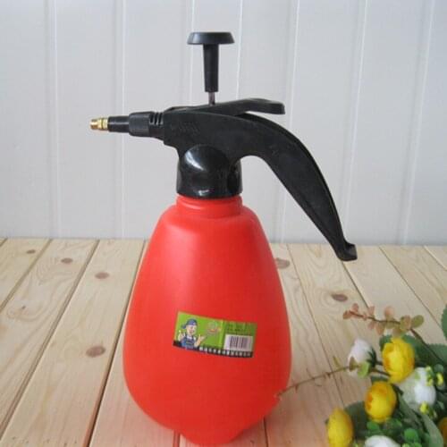 1.5 L Garden plastic hand pressure water can water bottle adjustable watering can sprayer spray pot bottle