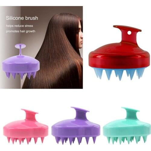Shampoo Brush Hair Scalp Massager Soft Silicone Scalp Care Brush Perfect For Men Women Kids And Pets