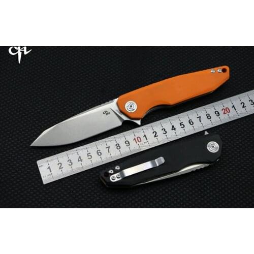 2018 CH brand NEW 3004 D2 blade G10 + steel handle ball bearing flip folding knife outdoor camping knife EDC tactical tools