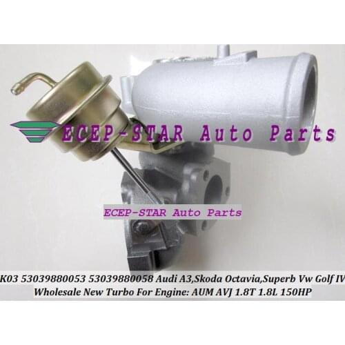 K03 0011 0044 53039880011 53039880044 Turbo Turbine Turbocharger For AUDI A3 For SKODA Octavia 1.8T VW Golf Bora AGU ALN 1.8L