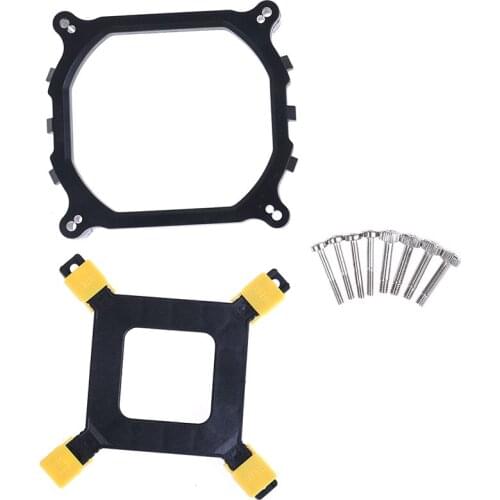 10Pcs/set Hight Quality Desktop CPU Cooler Fan bracket heatsink Holder Base For LGA2011/1155 1150 1156/1366 Socket