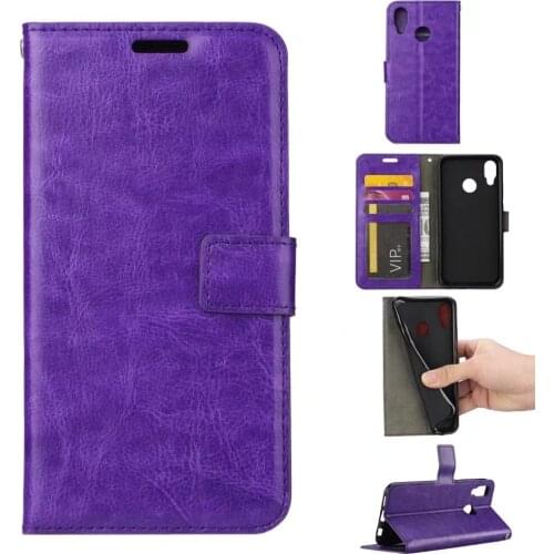 10pcs/lot free shipping Crazy Horse Wallet Leather Case For Huawei P20/P20Lite Photo Frame Card Slots