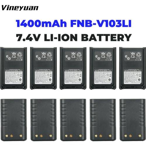 10X FNB-V103LI 1150mAh Li-on Battery for Vertex VX-231 VX231 VX-228 VX228 VX-230 VX230 VX-234 (Fits for CD-34/VAC-300 Charger)