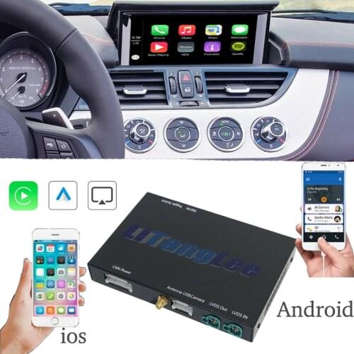 Car Camera Carplay Decoder Adapter For BMW Z4 E89 CIC 2009~2016 Mirror Link Display Android Auto Play 360 BirdView