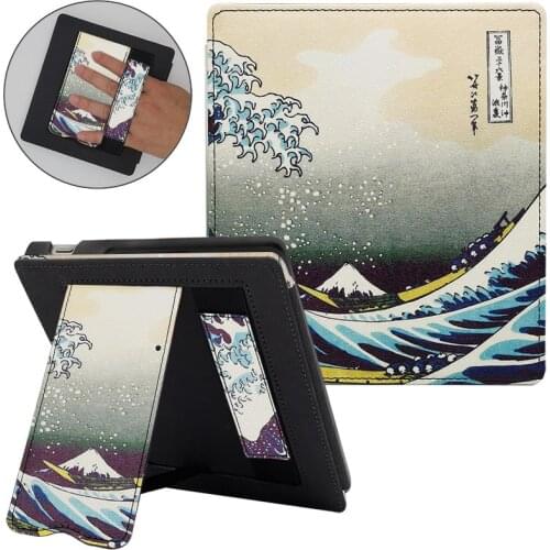 Kindle Oasis 2/3 (9th/10th 2017/2019 Release) Cover for Kindle Oasis (10th Gen) Stand Case with Auto Sleep/Wake &Hand Strap