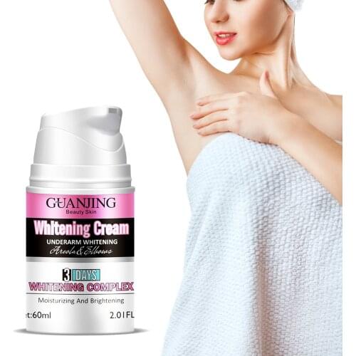 3Days Quick Underarm Whitening Cream Body Armpit Legs Knees Private Parts Dark Skin Whitening Intimate Body Lotion