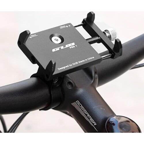 GUB PRO 1 Bicycle Phone Holder Aluminium Alloy E-bike Motorcycle Bike Handlebar Mount Extender For 3.5-6.2inch Mobile Phone