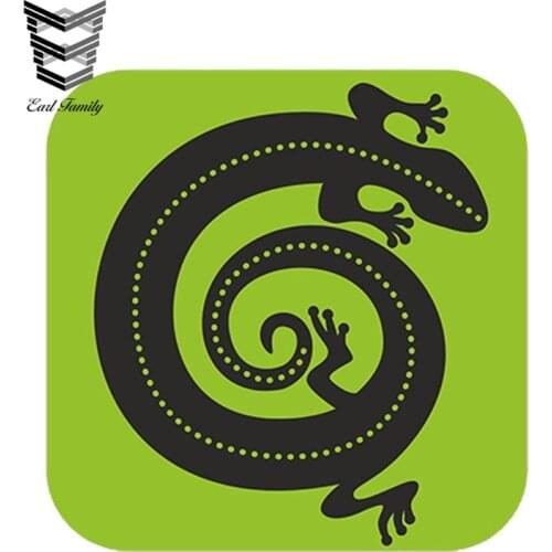 EARLFAMILY 13cm x 13cm Car Sticker Lizard Vinyl Sticker Laptop Travel Luggage Auto Moto Decal Waterproof Car Styling Accessories