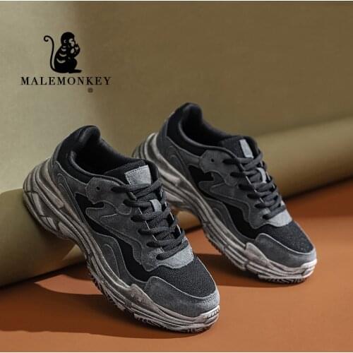 Fashion Platform Sneakers Women Casual Breathable Sport Shoes Black 2021 Spring Chunky Sneakers Comfort Shoes Zapatillas Mujer