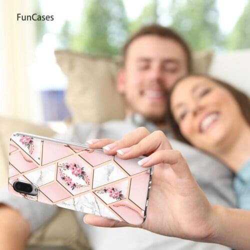 Best Selling IMD Phone Pouch Cover For case Samsung A02 Geometric Etui Cases Phones Positivo Samsung Galaxy telefoon M02 Cute