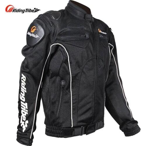 Riding Tribe Motorcycle Jacket Men Summer Breathable Riding Reflective Safety Clothing For Motorcyclist Rider Protective Jacket