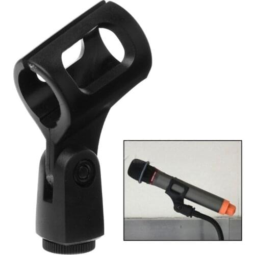 New Plastic Flexible Clamp Clip Holder Mount Microphone Mic Stand Accessory