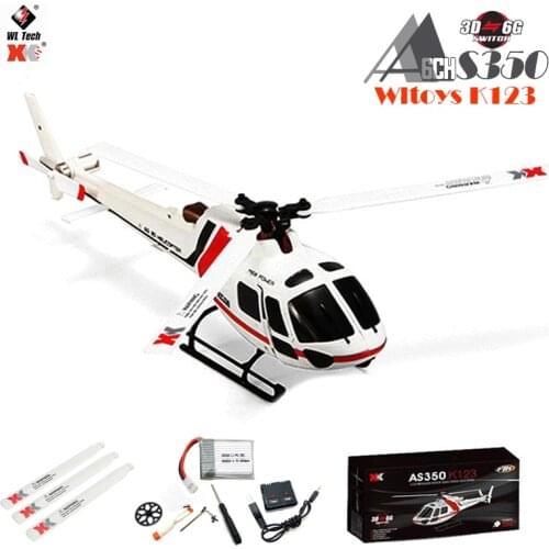 Original WLtoys XK K123 RC Mini Drone RTF 2.4G 6CH 3D 6G Modes Brushless Motor RC Quadcopter Helicopter Toys For Kids Gifts