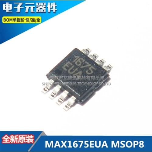 5PCS 100% New and original MAX1675EUA MSOP8 DC-DC Converters in stock