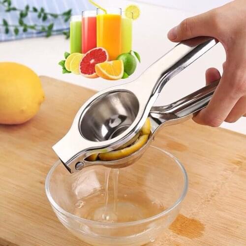 Manual Lemon Juice Squeezer Stainless Steel Small Citrus Squeez Press Fruit Orange Pressing Kitchen Tool Accessories
