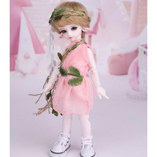 1/6 scale BJD doll cute kid Elf ears Human BJD/SD Resin figure doll Model. full set with Clothes,shoes,wig A0316Andes&Tona YOSD
