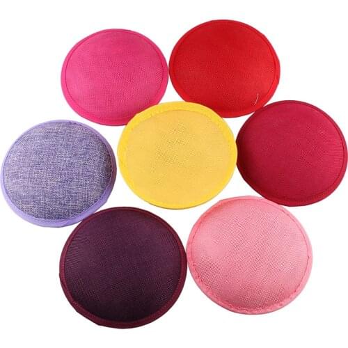 13CM ROUND Imitation SINAMAY Fascinator Base New Gril DIY Millinery Headpieces Vintage Women Party Fascinator Hat Base 1Pcs/Lot