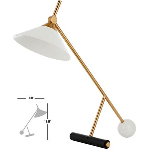 Solabur Bronze Modern Desk Lamp