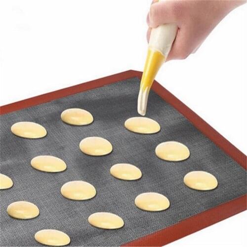 Heat Resistant silicone mat for oven Baking Mat For Cookie Bread Biscuit Puff Perforated Silicone Nonstick Mat Tool