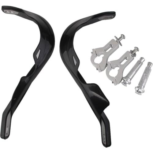 Motorcycle Hand Guards Handlebar Protector Bike Brush Wind Guard - Aluminum Alloy