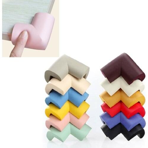 10pcs/lot New Arrival Children Protection Table 10 Solid Colors Optional Pads On Corners Thick Design Corner Protector