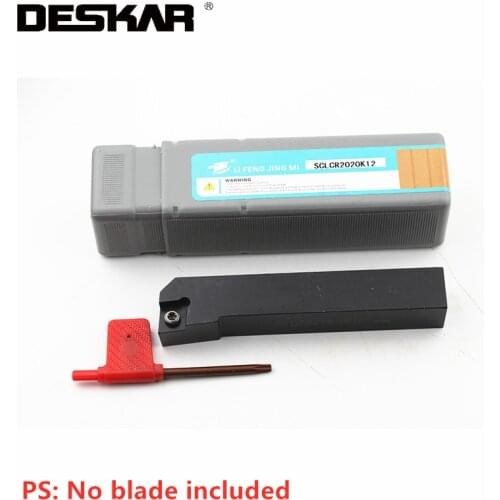 1PC DESKAR SCLCR2020K09 SCLCL2020K09 SCLCR2020K12 SCLCL2020K12 CNC Lathe Turning Tools Arbor Carbide Inserts Toolholder For CCMT