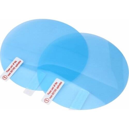 2pcs Motorcycle Car Side Rear View mirror Protective Film Anti Fog Rainproof Rear View Mirror Window Clear waterproof membrane