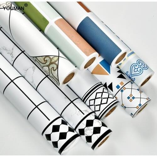 5M modern furniture decoration stickers kitchen cabinet wardrobe decoration wall stickers bathroom table PVC marble stickers