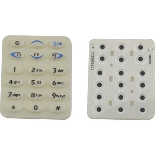 5PCS/lot Rubber Keypad for Motorola GP338 GP380 Portable two-way radio