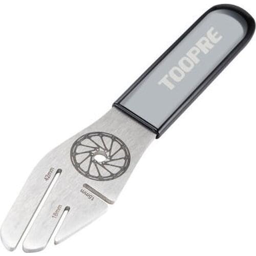 MTB Bike Bicycle Disc Brake Alignment Truing Tools Mountain Bicycle Disc Clearance Correction Wrench Stainless Steel Tool