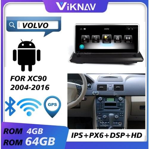 For volvo xc90 2004 2005 2006 2007 2008 2009 2010 2011 2012 2013 2014 2015 2016 car radio multimedia player RHD LHD