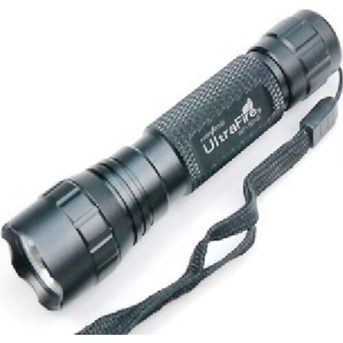 U-F 501B 395nm UV Flashlight (1 x 18650)