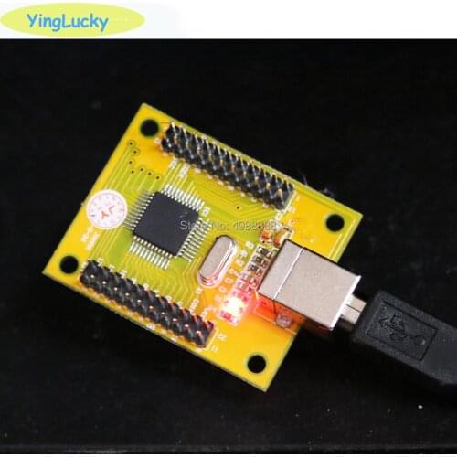 2 Player Zero Delay Arcade Game Controller For PS3 PC Android Raspberry Pi, Zero Delay USB Encoder, JAMMA MAME Machine