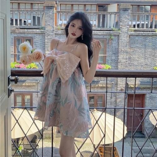 Kawaii Girl Pink Summer Dresses