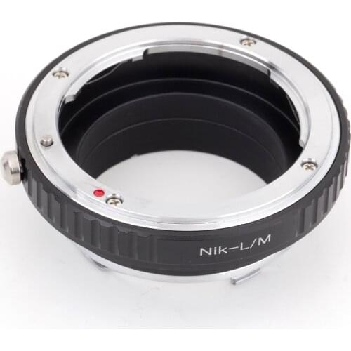 Pixco Lens Mount Adapter Ring for Nikon F to Leica M Camera M9 M-P M3 M5 M7 M8 M2 M4 M4-2 M4-P M6 M Typ 262 Monochrom Typ 246