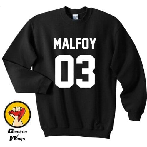 Malfoy 03 House of Slytherin Tumblr Magic Fashion shirt Top Crewneck Sweatshirt Unisex More Colors XS - 2XL